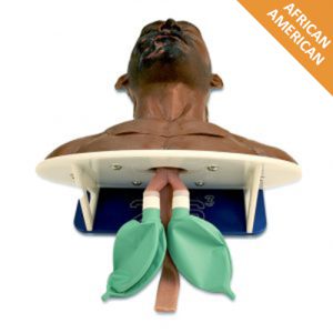Modular Burn Victim Skills Partial Airway Trainer (African American)