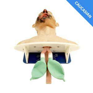 Modular Burn Victim Skills Partial Airway Trainer (Caucasian)