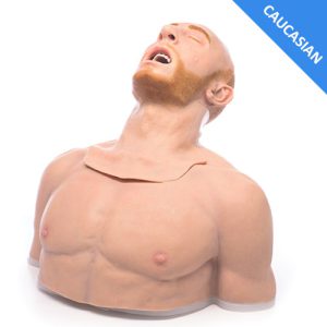 Caucasian Torso Airway Trainer